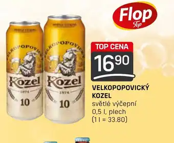 Flop VELKOPOPOVICKÝ KOZEL 0.5L nabídka