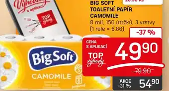 Flop BIG SOFT TOALETNÍ PAPÍR CAMOMILE nabídka