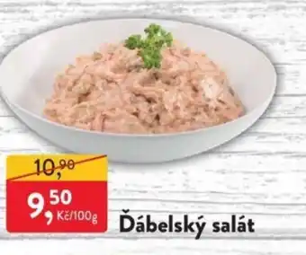 MP Krásno Ďábelský salát nabídka