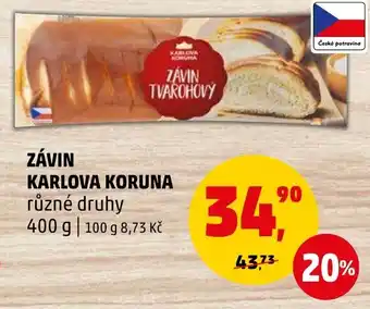 Penny Market ZÁVIN KARLOVA KORUNA nabídka