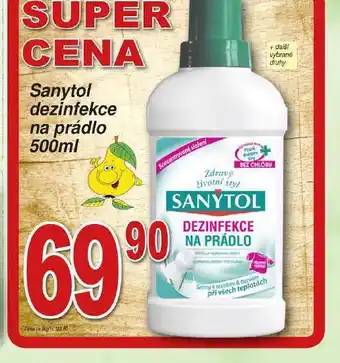 Hruška Sanytol dezinfekce na prádlo nabídka