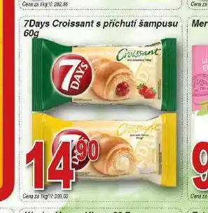 7days croissant s příchutí šampusu