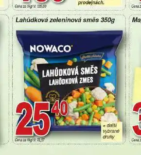 Hruška Lahůdková zeleninová směs nabídka