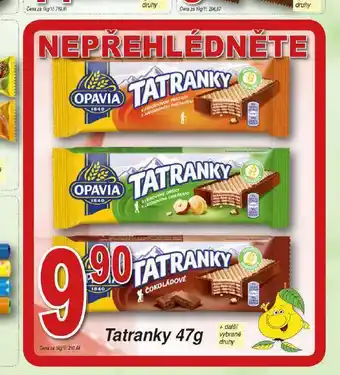 Hruška Tatranky nabídka