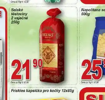 Hruška Selské těstoviny 2 vaječné nabídka