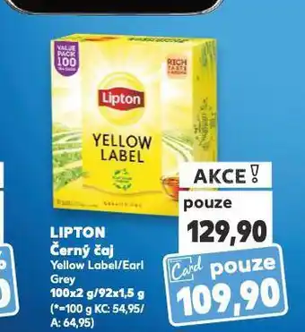 Kaufland Lipton čaj nabídka