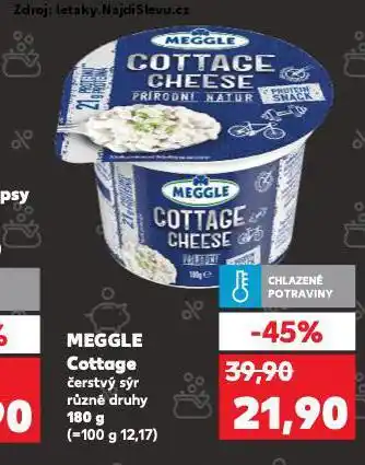 Kaufland Meggle cottage cheese nabídka