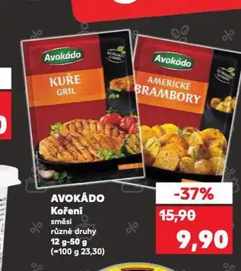Kaufland Avokádo koření nabídka