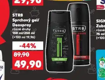 Kaufland Str8 sprchový gel nabídka