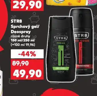 Kaufland Str8 deospray nabídka