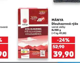 Kaufland Dlouhozrnná rýže nabídka