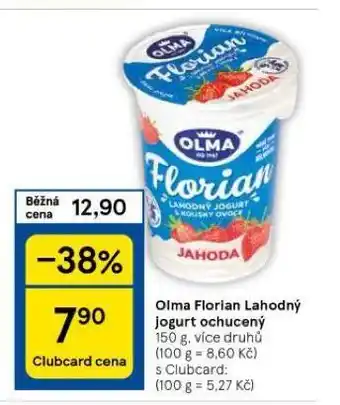 Tesco Olma florian lahodný jogurt ochucený nabídka