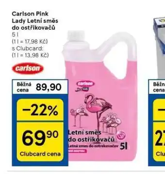 Tesco Carlson pink lady letní směs do ostřikovačů nabídka