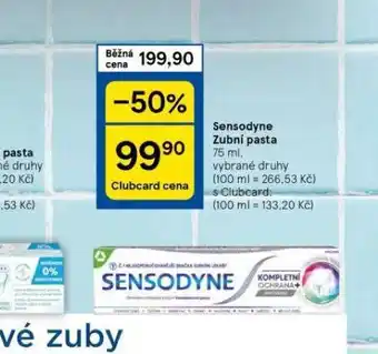 Tesco Sensodyne zubní pasta nabídka