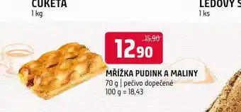 Terno Mřížka pudink a maliny nabídka
