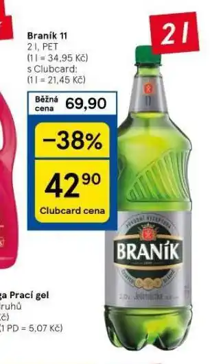 Tesco Pivo braník 11 nabídka