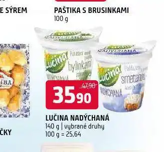 Terno Lučina nadýchaná nabídka