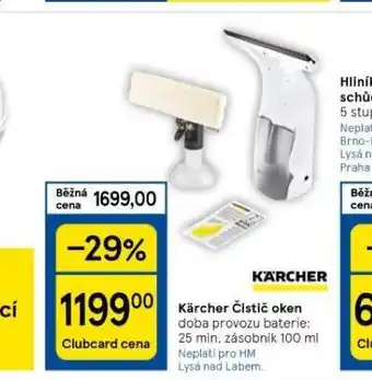 Tesco Kärcher čistič oken nabídka