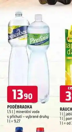 Terno Poděbradka s příchutí nabídka