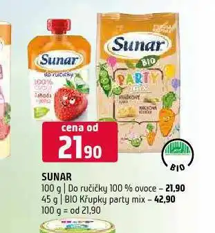 Terno Sunar do ručičky 100% ovoce nabídka