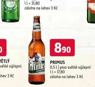 Terno Pivo primus nabídka