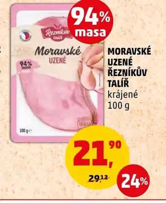 Penny Market MORAVSKÉ UZENÉ ŘEZNÍKŮV TALÍŘ nabídka