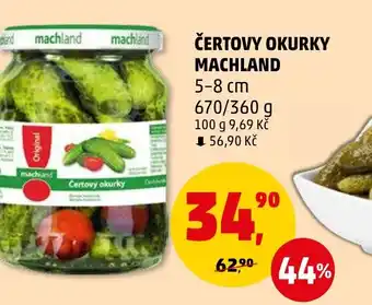 Penny Market ČERTOVY OKURKY MACHLAND nabídka