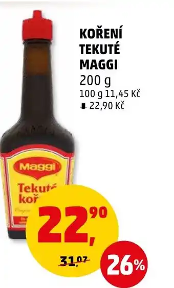 Penny Market KOŘENÍ TEKUTÉ MAGGI nabídka