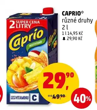 Penny Market CAPRIO 2L nabídka