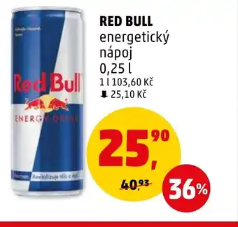 Penny Market RED BULL 0.25L nabídka