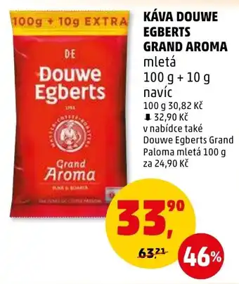 Penny Market KÁVA DOUWE EGBERTS GRAND AROMA nabídka