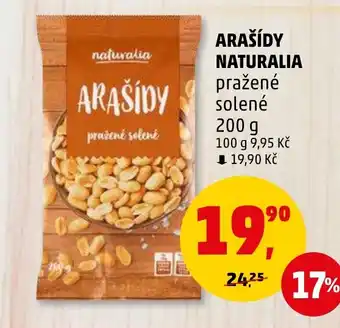 Penny Market ARAŠÍDY NATURALIA nabídka