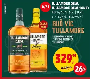 Penny Market TULLAMORE DEW, TULLAMORE DEW HONEY 0.7L nabídka