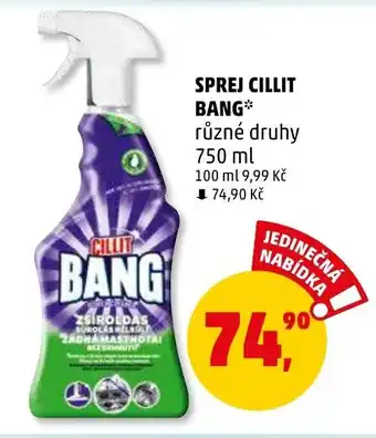 Penny Market SPREJ CILLIT BANG nabídka
