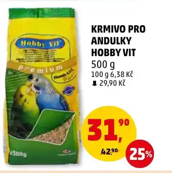 Penny Market KRMIVO PRO ANDULKY HOBBY VIT nabídka