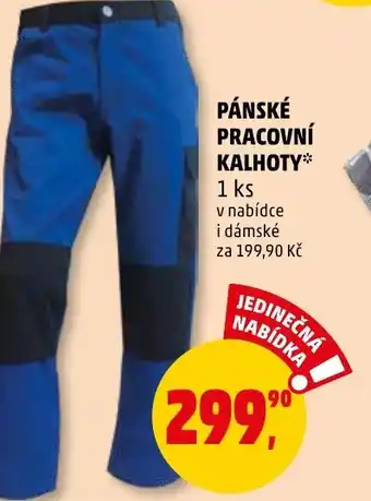 Penny Market PÁNSKÉ PRACOVNÍ KALHOTY nabídka