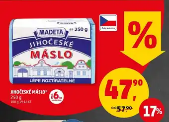 Penny Market JIHOČESKÉ MÁSLO nabídka