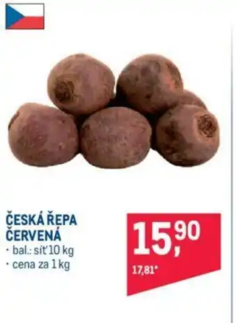 Makro ČESKÁ ŘEPA ČERVENÁ nabídka