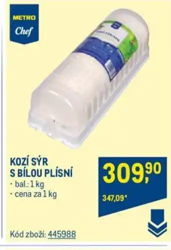 Makro KOZÍ SÝR S BÍLOU PLÍSNÍ nabídka