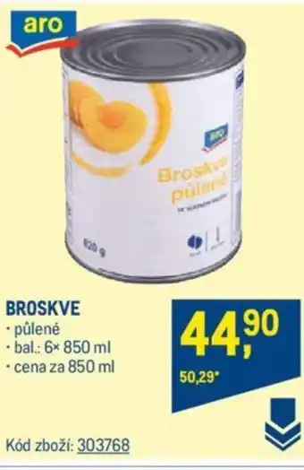 Makro BROSKVE nabídka