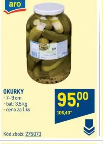 Makro OKURKY nabídka