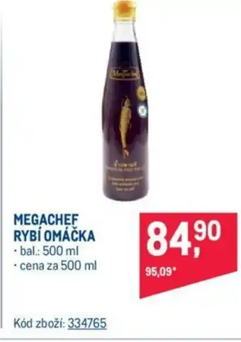 Makro MEGACHEF RYBÍ OMÁČKA nabídka