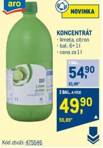 Makro KONCENTRÁT nabídka