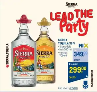 Makro SIERRA TEQUILA 38% nabídka