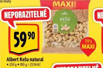 Albert Albert Kešu natural nabídka
