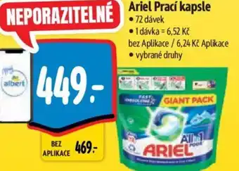 Albert Ariel Prací kapsle nabídka