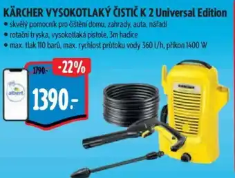Albert KÄRCHER VYSOKOTLAKÝ ČISTIČ K 2 Universal Edition nabídka