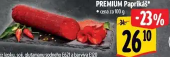 Albert PREMIUM Paprikáš nabídka