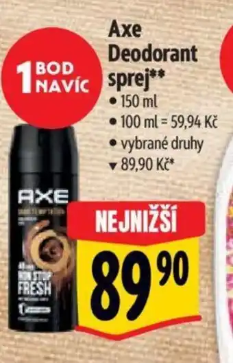 Albert Axe Deodorant Sprej nabídka