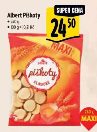 Albert Albert Piškoty nabídka